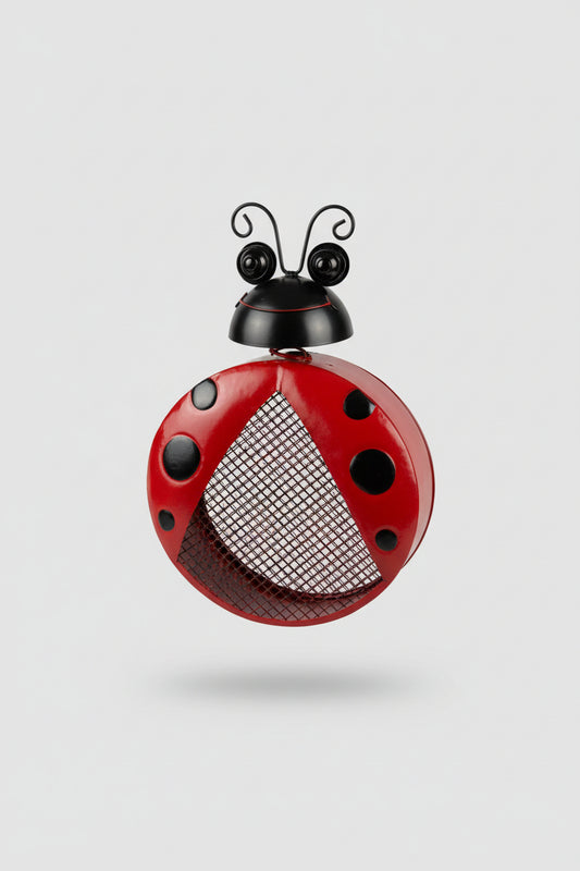 Ladybug Bird Feeder