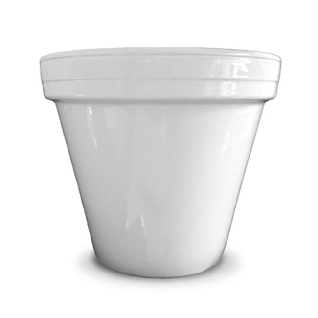 🪴 Ceramo Power Coat Standard Pot – White (4.5”)