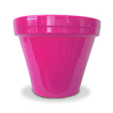 🪴 Ceramo Powder Coat Standard Pot – Raspberry Pink (8.5”)