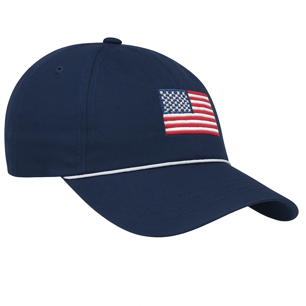 Onward Reserve American Flag Rope Hat Navy
