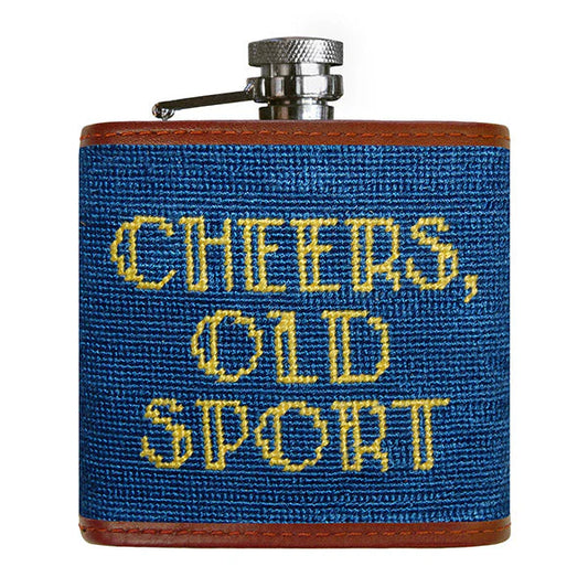 Smathers & Branson Cheers Old Sport Flask