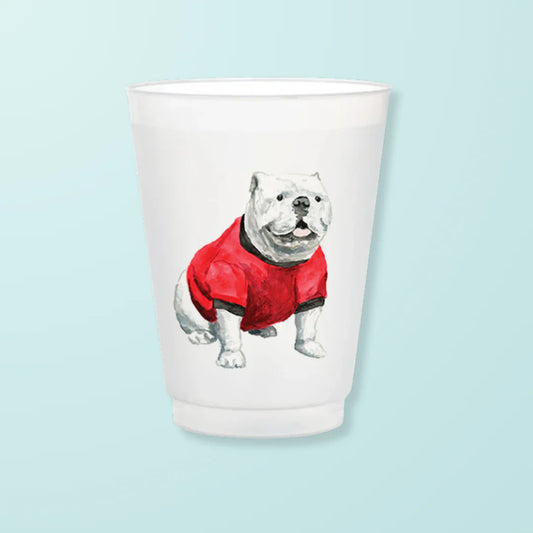 Georgia Bulldog Cups (Set of 6)