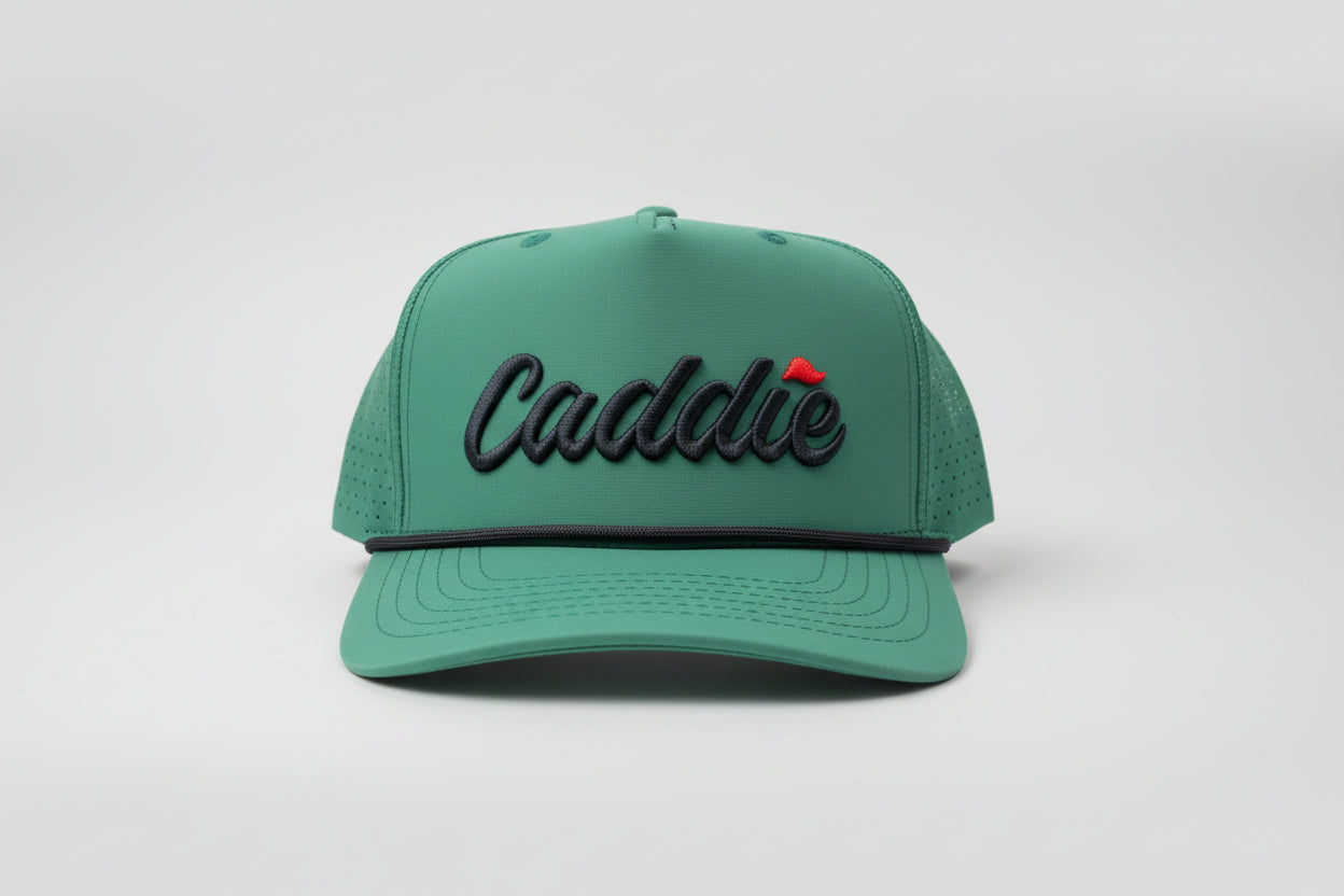 Fieldstone Caddie Performance Rope Hat Navy/Green