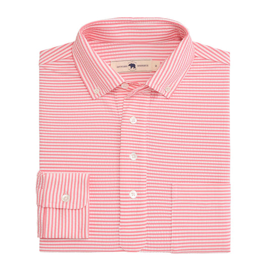 Onward Reserve- Drift Long Sleeve Shirt - Sea Pink