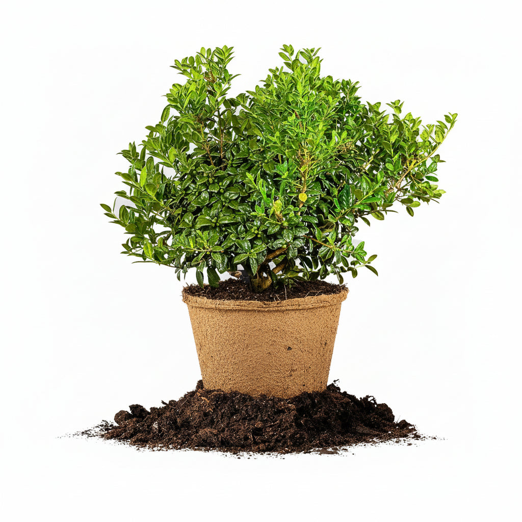Dwarf Burford Holly (3 Gallon)  — Classic Evergreen Structure with Year-Round Beauty