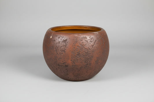 Orb Planter Medium 14.5 x 10.75 Volcanic Ash