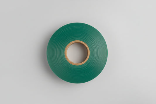 Bamboo Tie Tape – Green (1/2" x 200')  Soft, Flexible Plant Tie for Garden & Landscaping Use