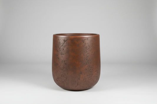 Inverted Planter Extra Large 20.75 x 20.38 Volcanic Ash Matte