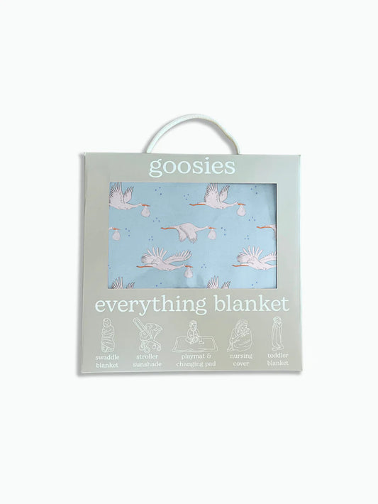 Everything blanket- Blue Stork