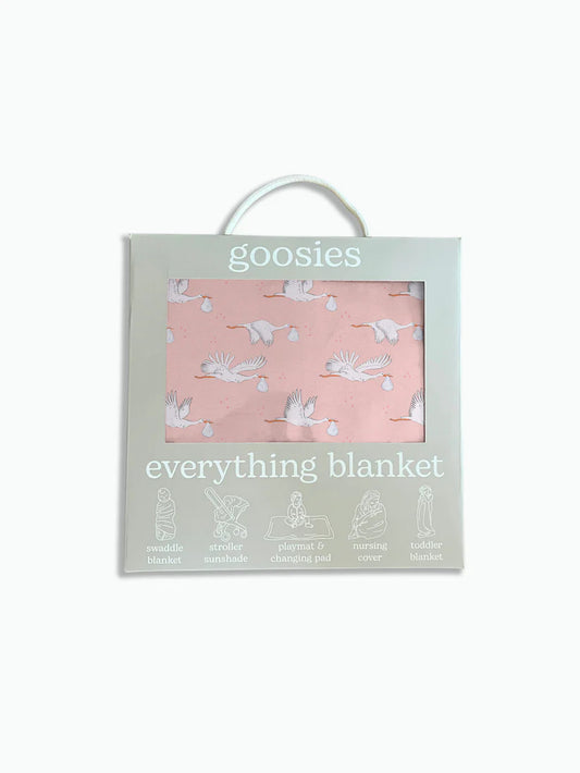 Everything Blanket- Pink Stork