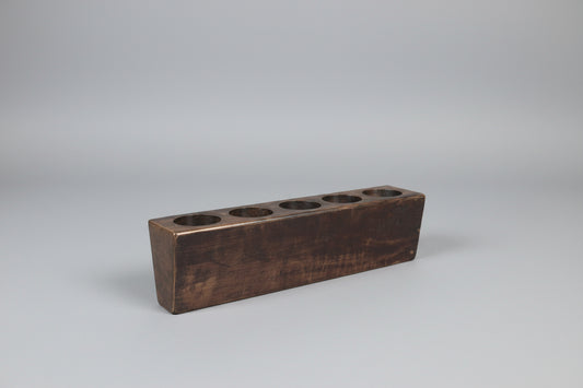 5 Hole Sugar Mold Brown