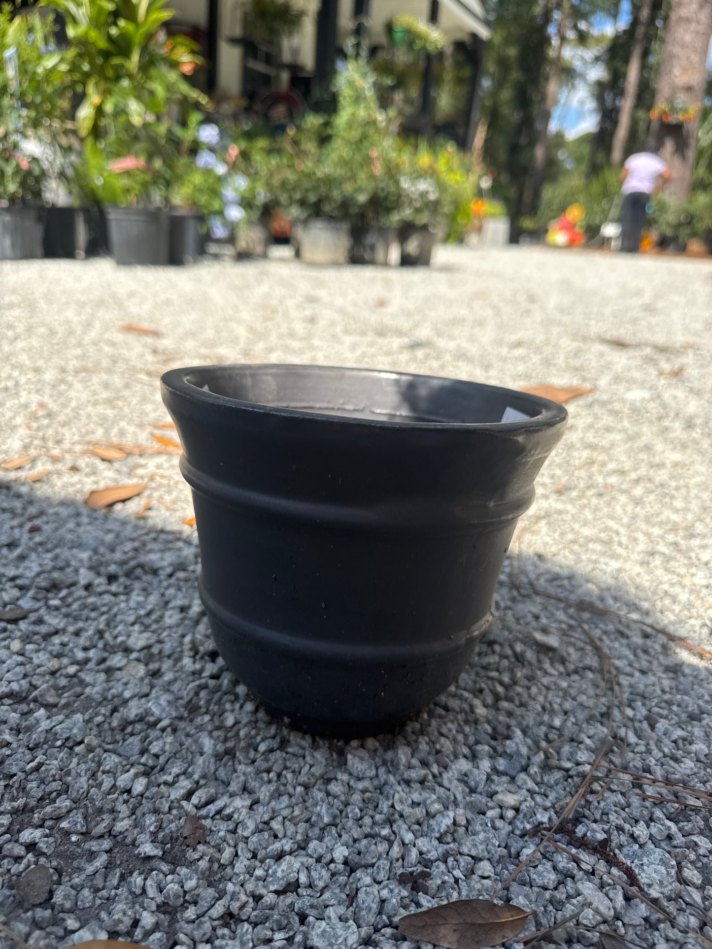 MCarr Rnd Pltr Matte Blk 7.1"