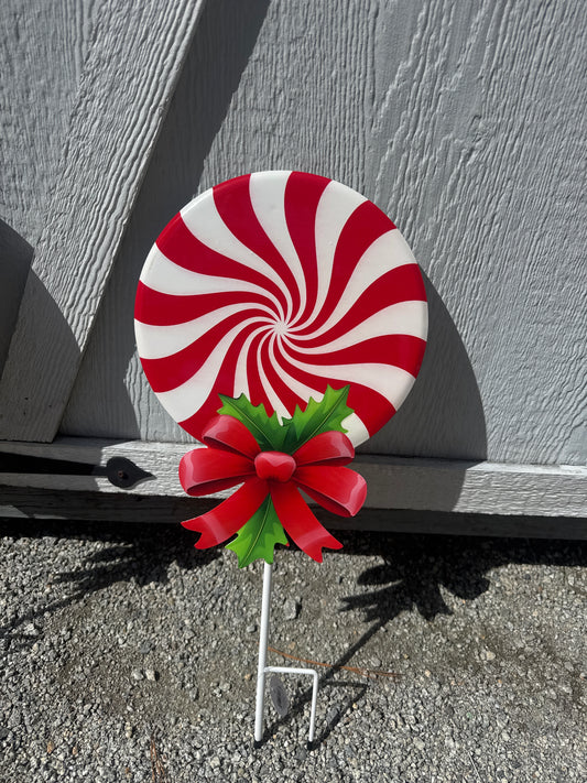 Assorted Metal Christmas Lollipops