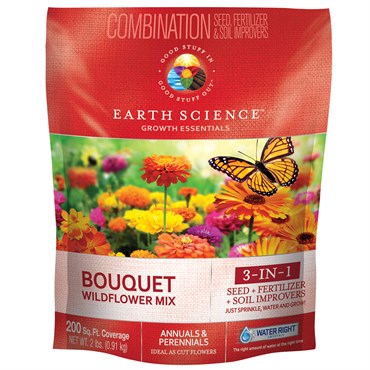 Earth Science® Bouquet Wildflower Mix - 2lb - 200sq ft Coverage
