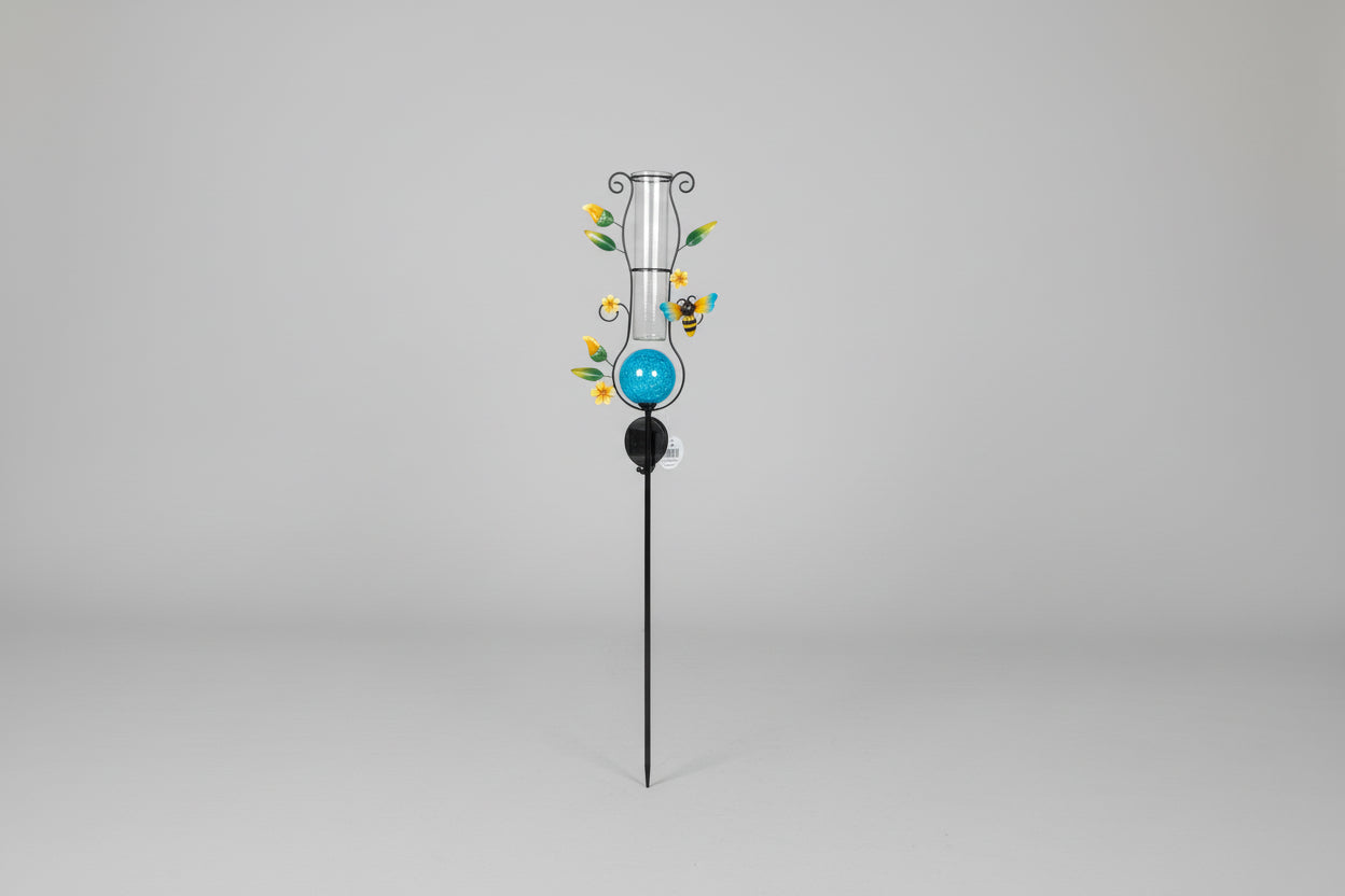 Assorted Rain Gauges on Pole