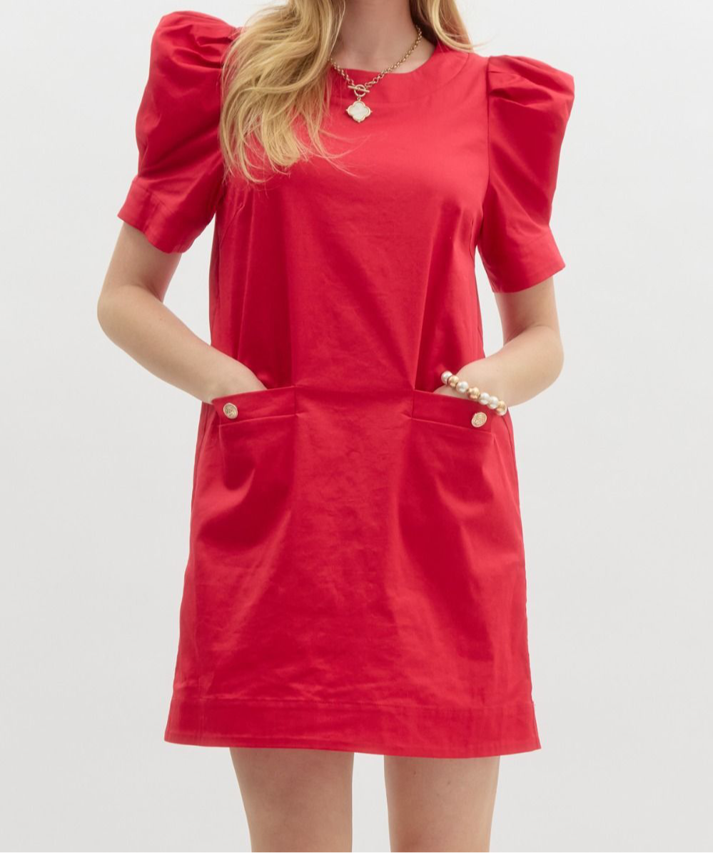 Sweet Magnolia Pullover Mini Dress