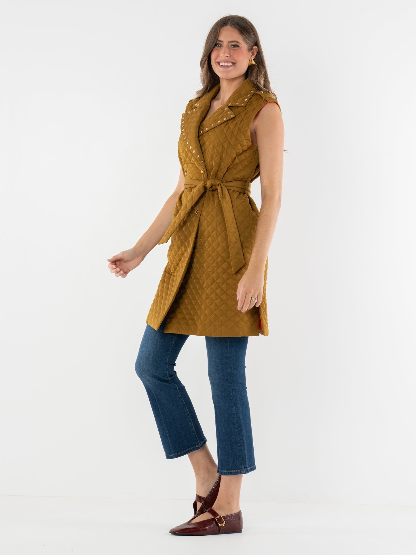 Emily McCarthy Tapenade Trench Vest