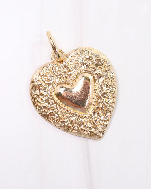 Heidi Heart Charm