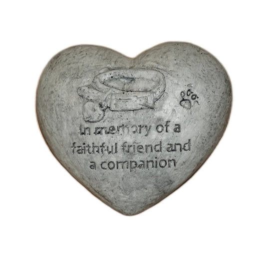 Athens Stonecasting Faithful Friend Pet Memorial