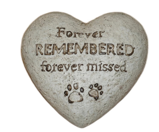 Athens Stonecasting Forever Remembered Pet Memorial Stone