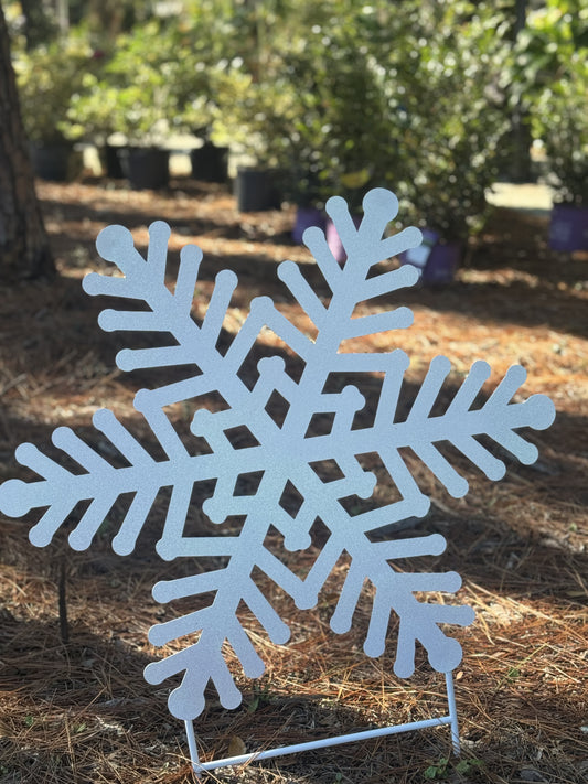 Metal Christmas Snowflake #6