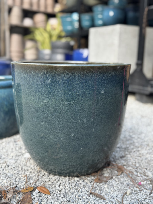 MCarr Egg Planter Falling Green 13.8"
