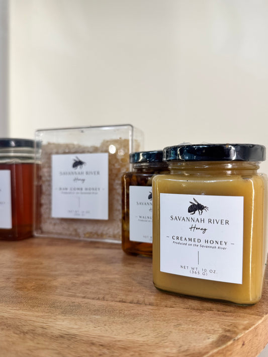 Savannah River Creamed Honey - 10oz.