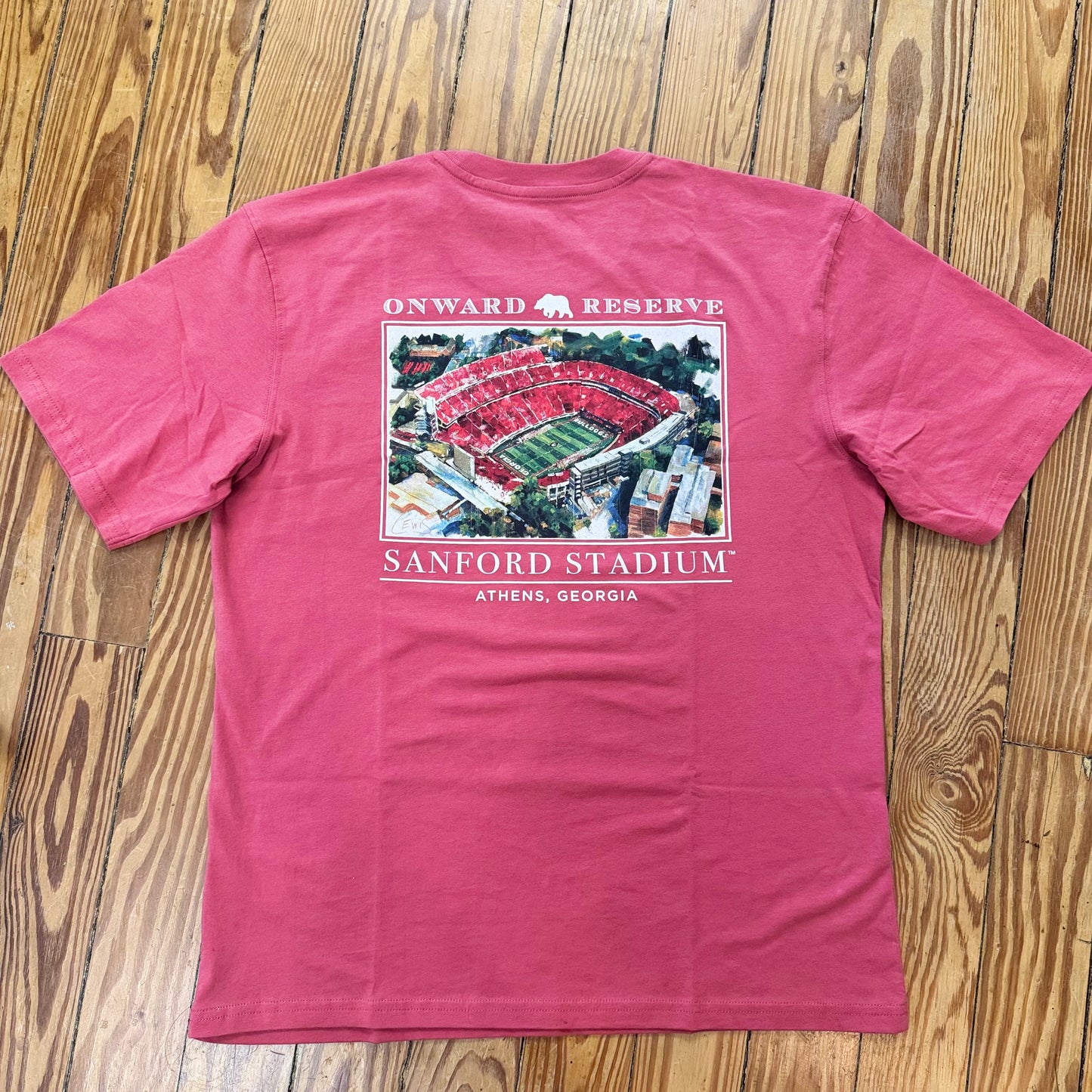 Onward Reserve – Red Lewis Stanford Tee