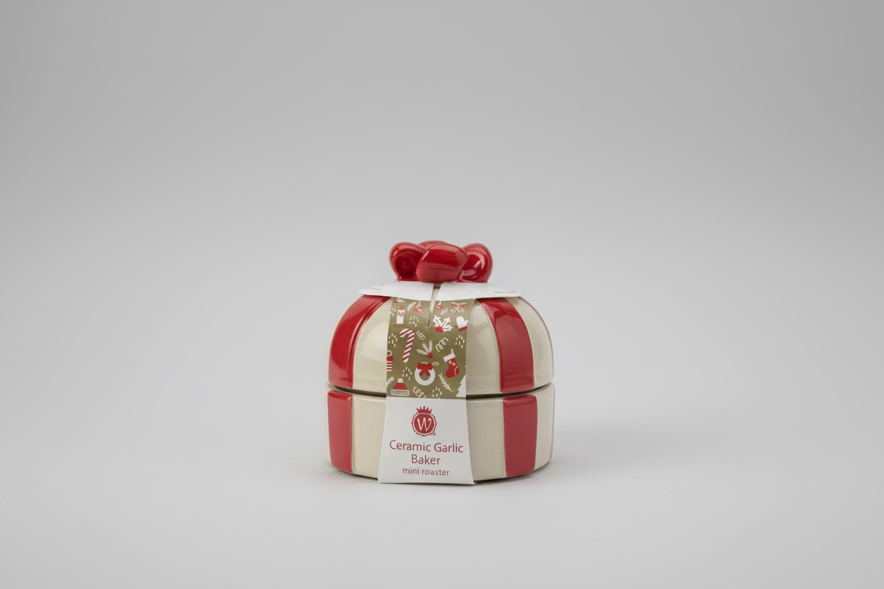 Ceramic Garlic Baker Figural