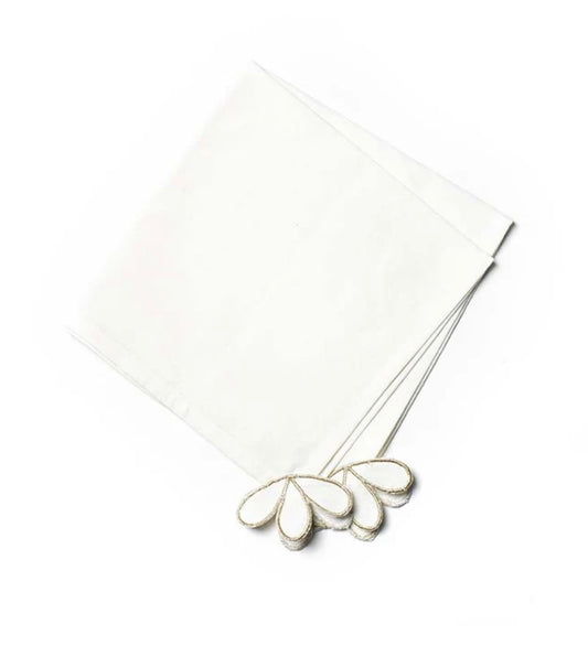 Deco Gold Corner Trim 18 Napkin (Set of Four)