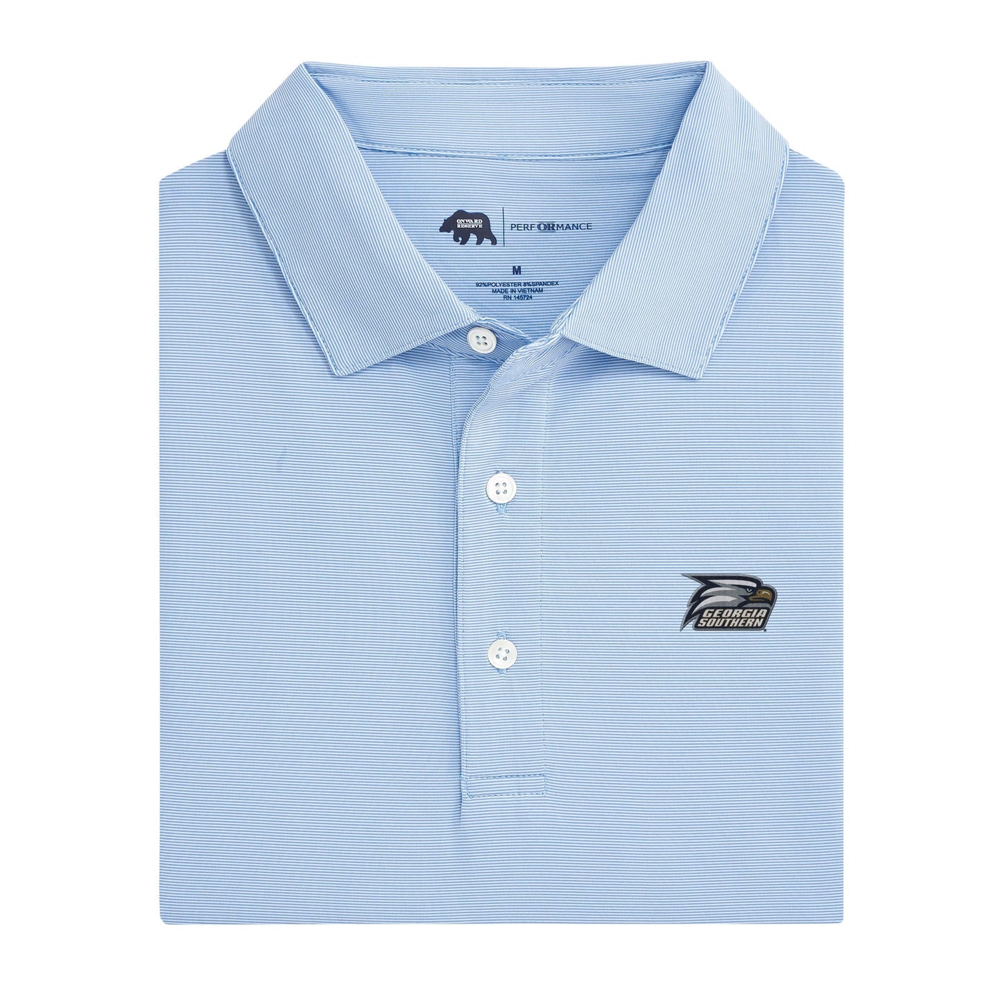 Hairline Georgia Southern Performance Polo