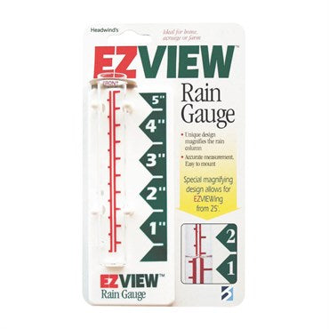 🌧️ Headwind® EZ Read™ EZview™ Rain Gauge – 5.5”