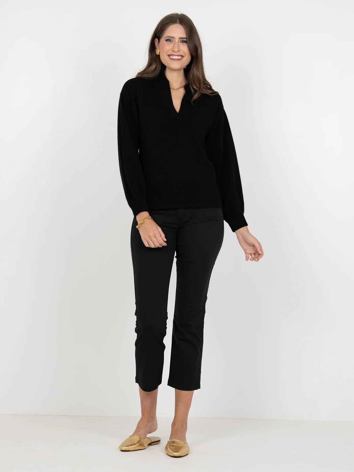 Emily McCarthy Lolli Sweater – Black | Women’s Boutique Fashion