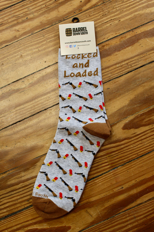 Locked and Loaded Shotgun Hunting Socks
