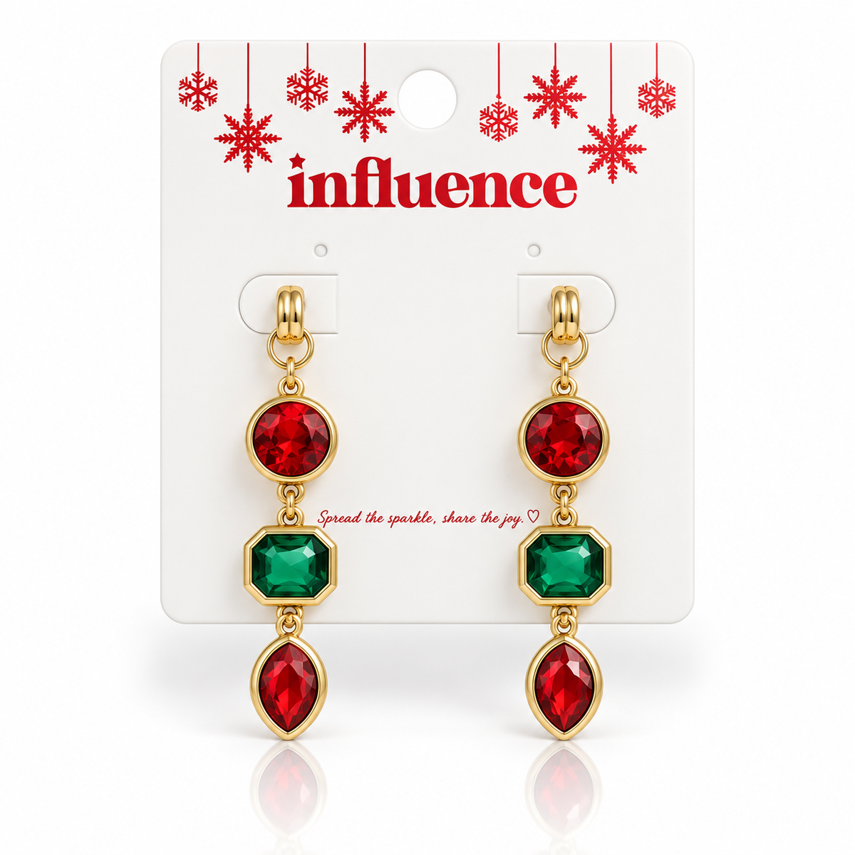 Merry and Bright Jewel Drop Earrings