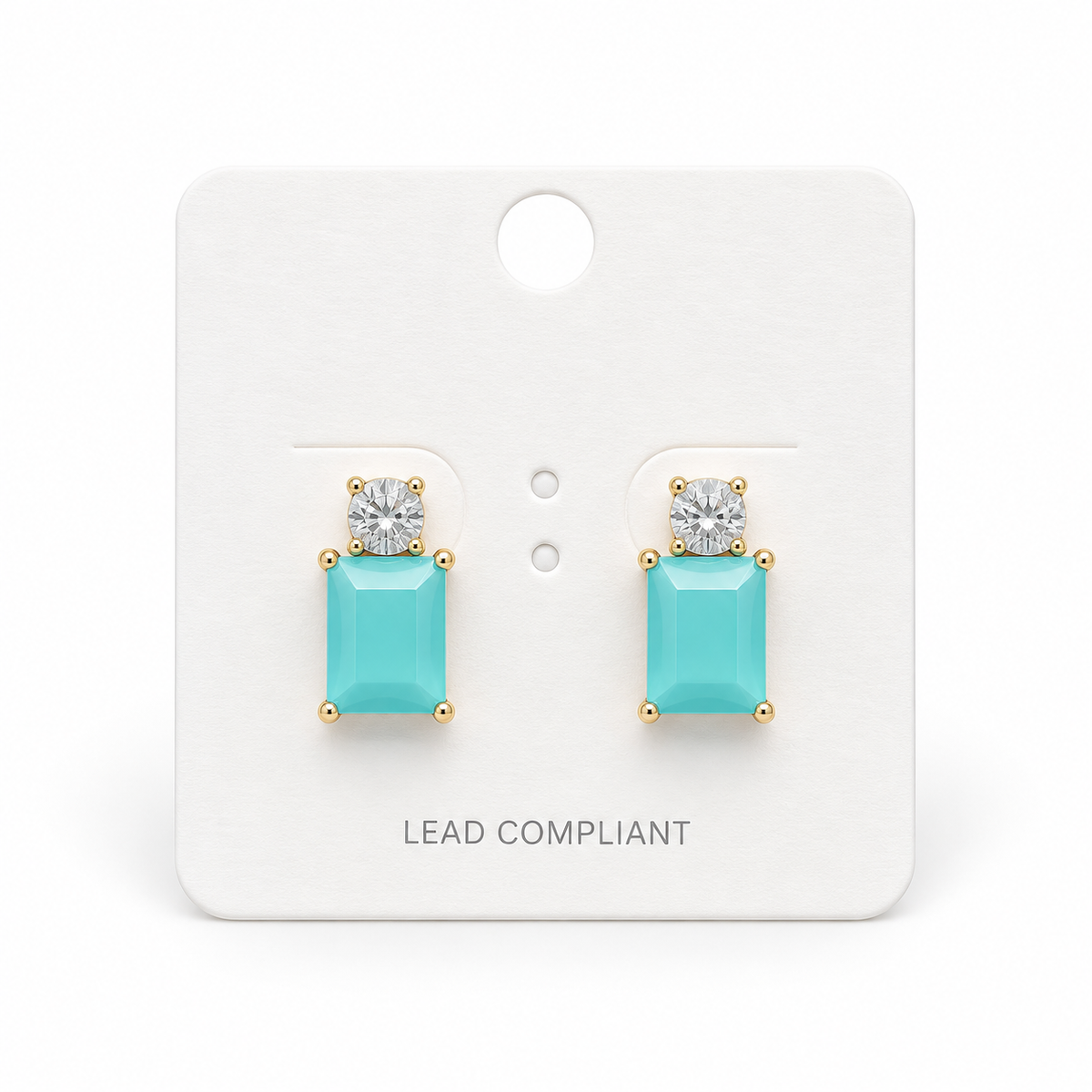 Coastal Glow Turquoise Earrings