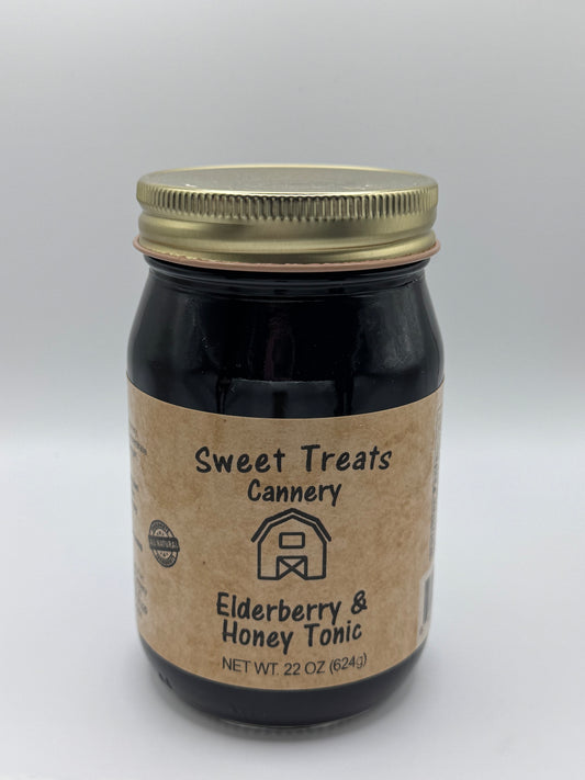 Sweet Treats Cannery Elderberry Tonic | Small-Batch Immune Support