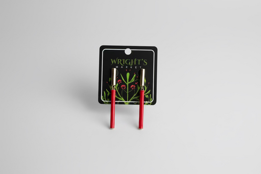 Linked Bar Drop Earrings