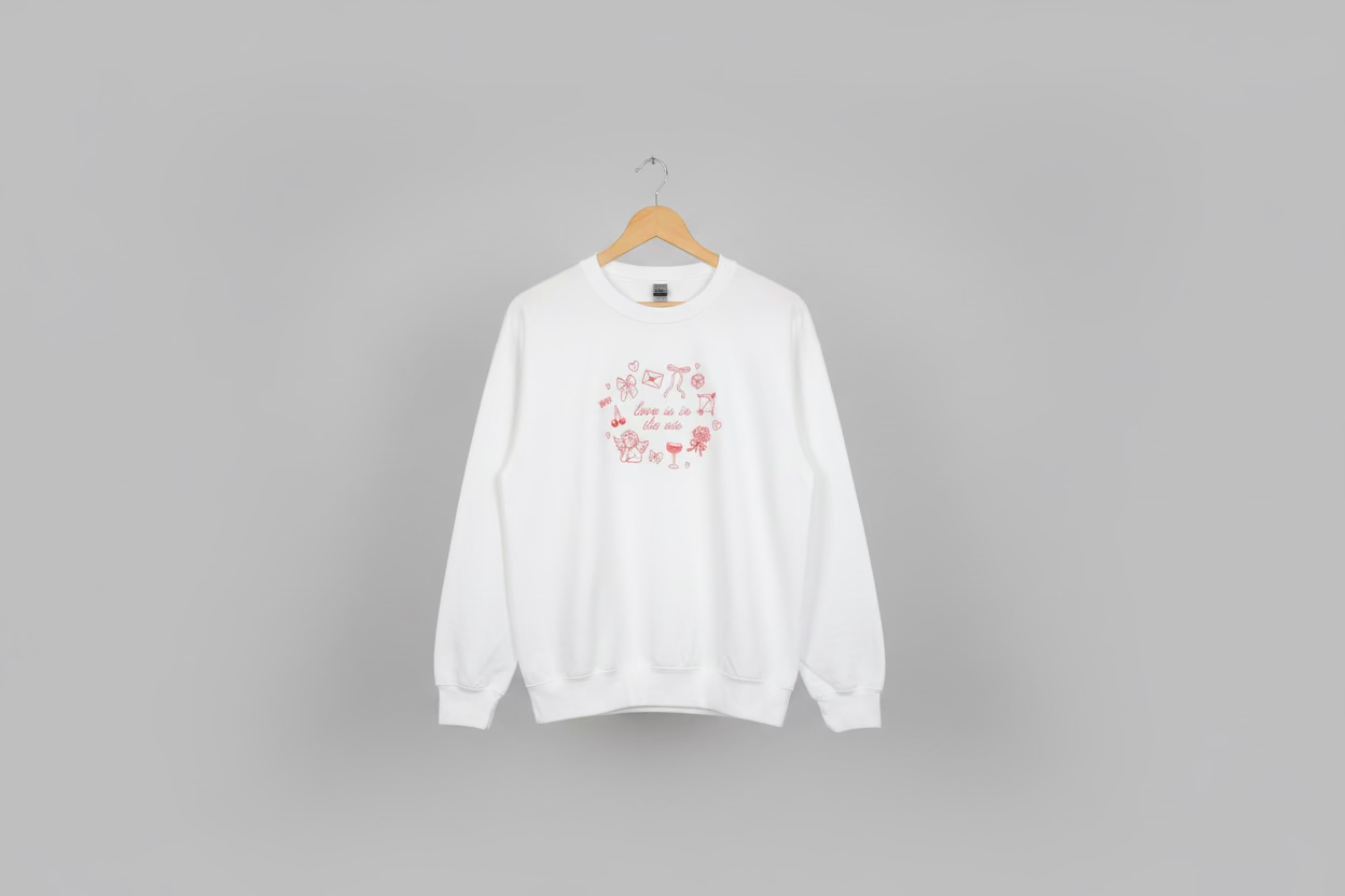 Valentines Crewneck Sweatshirt