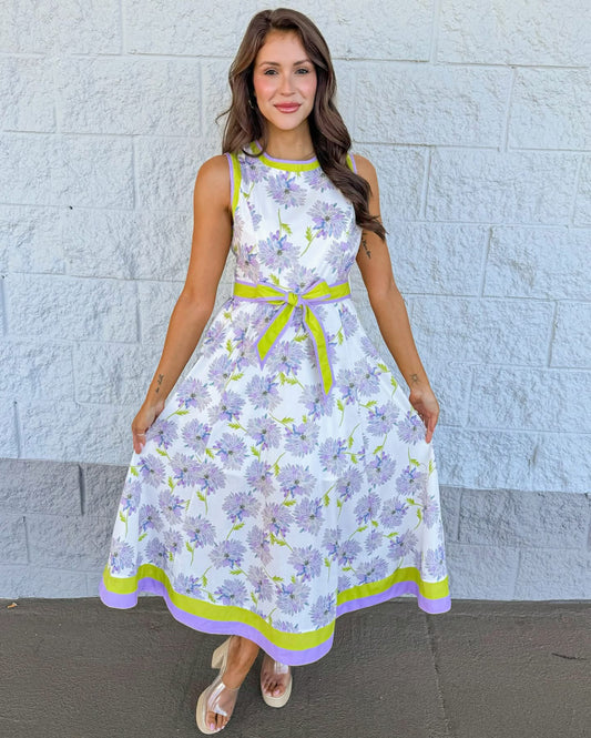 Wildflower Whimsy Midi Dress