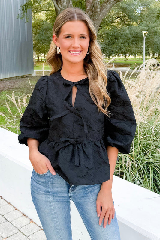 Kali Floral Peplum