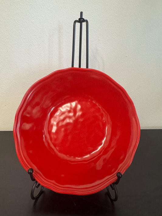 Holiday Red 7" Melamine Bowl