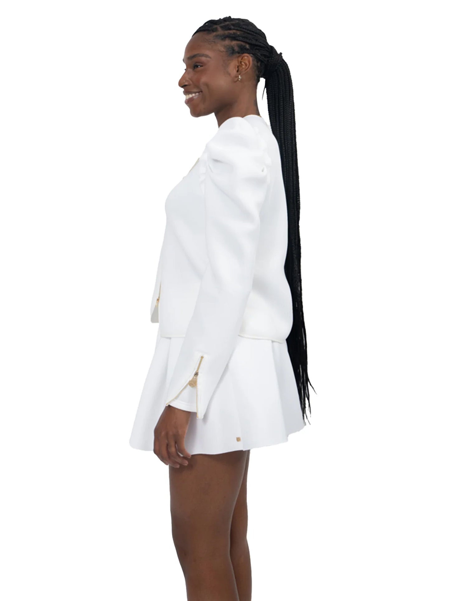 Emily McCarthy Ava Jacket-White