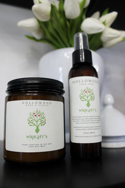 Wrightfully Waldhour Candle "Wrights Market Scent"
