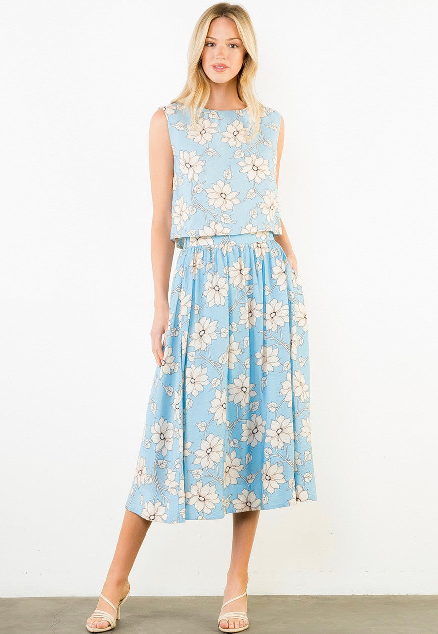 Magnolia Breeze Floral Set