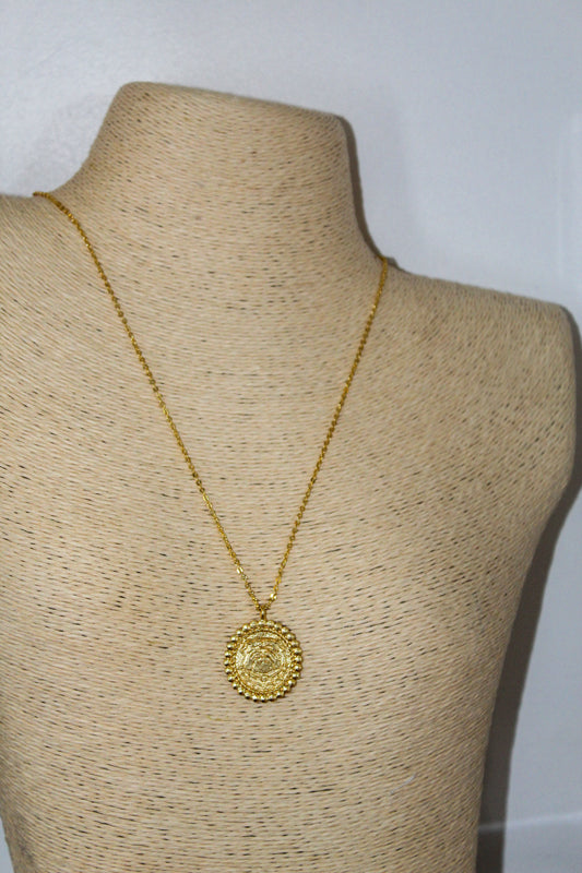 Lisi Lerch Bulldog Coin Necklace