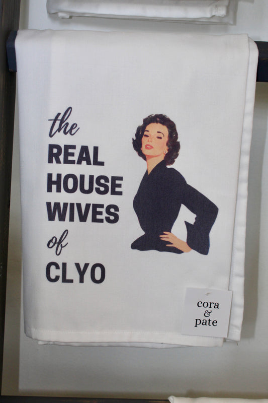 Real Housewives of Clyo towel