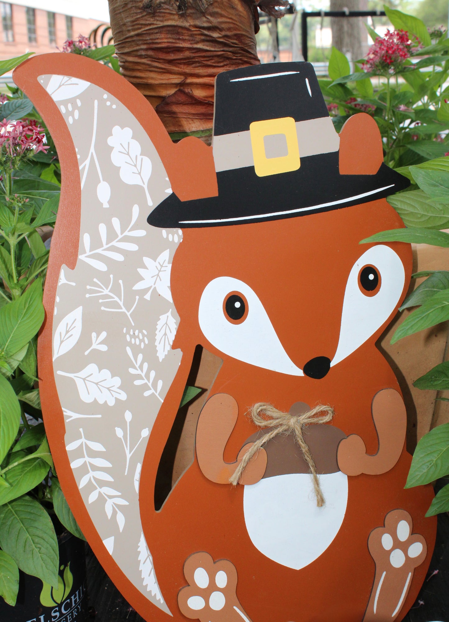 Pilgrim Squirrel Decor