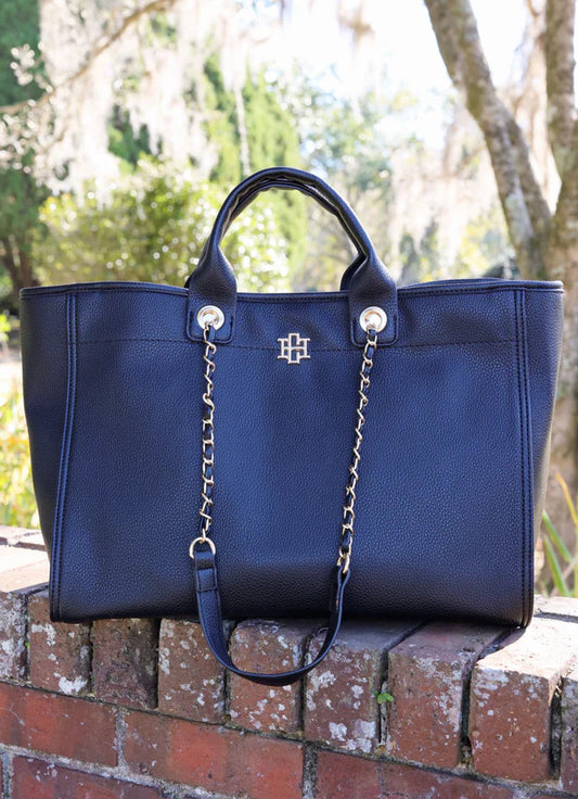 Melissa Tote Bag- Black