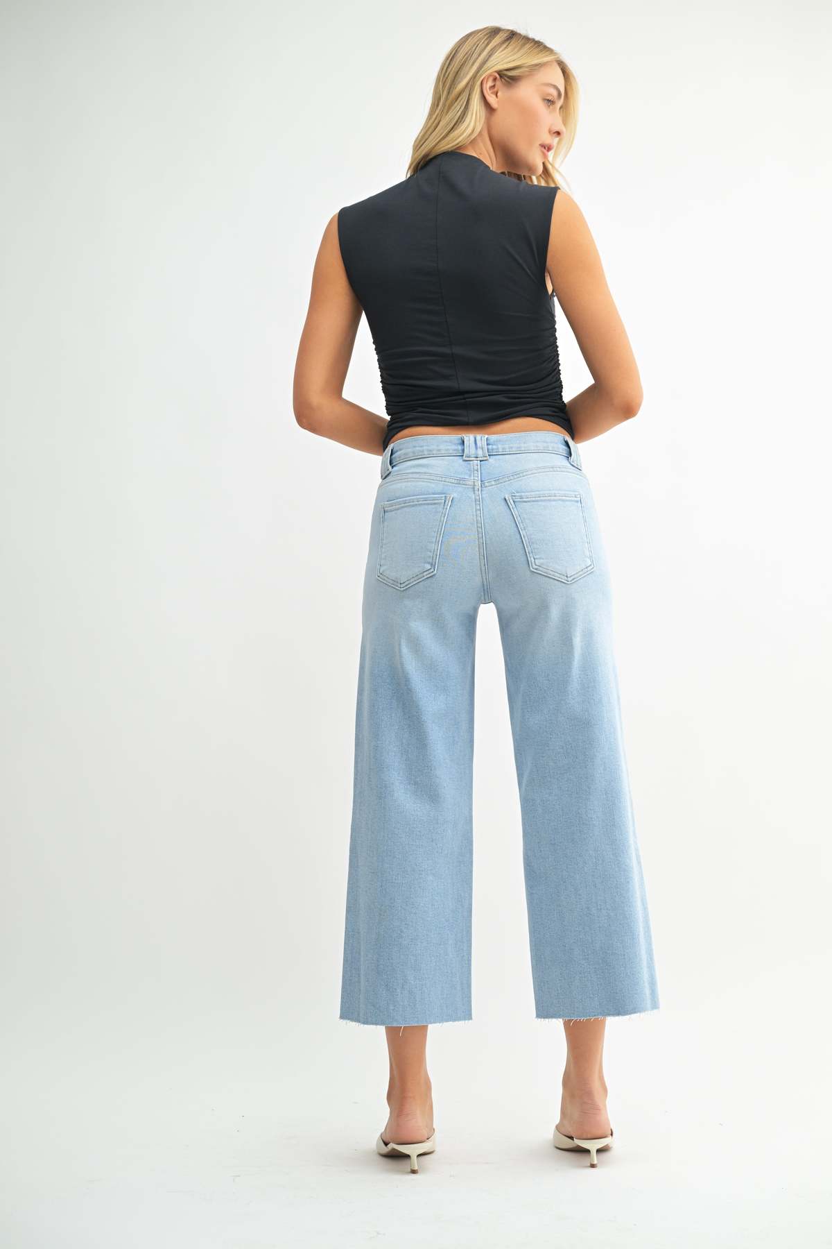 Petite Palazzo Pants